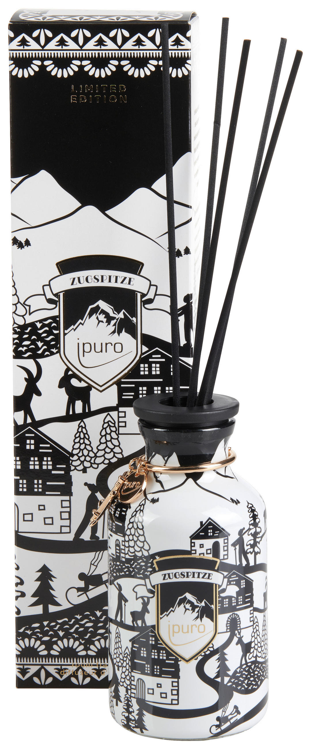 DIŠAVA ZA PROSTOR  - črna/bela, Trend (240ml) - Ipuro