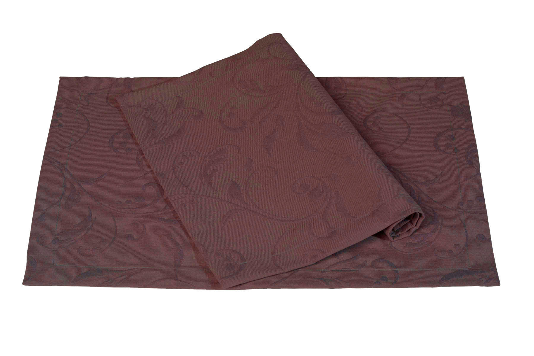TISCHSET Textil Bordeaux 35/50 cm  - Bordeaux, Basics, Textil (35/50cm) - Pichler
