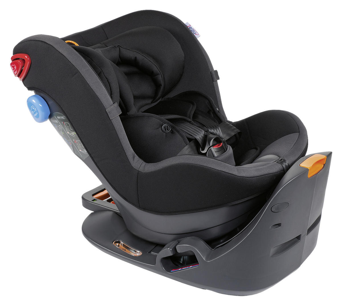 AUTO-SEDIŠTE ZA DECU  2 EASY  - siva/crna, Konvencionalno, tekstil/plastika - Chicco