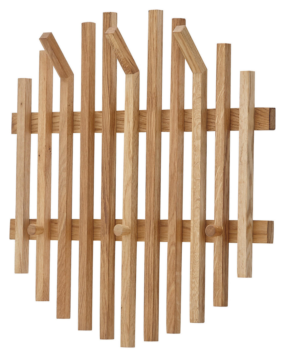 GARDEROBENPANEEL  in 58/60/11 cm  - Naturfarben, Basics, Holz (58/60/11cm)