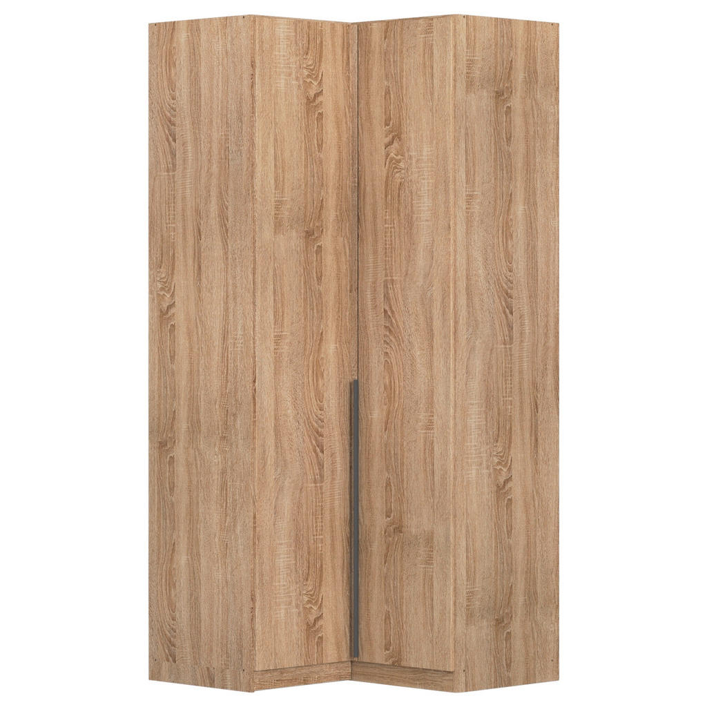 Rauch Möbel ROHOVÁ ŠATNÍKOVÁ SKRIŇA, dub sonoma, 100/229/102 cm