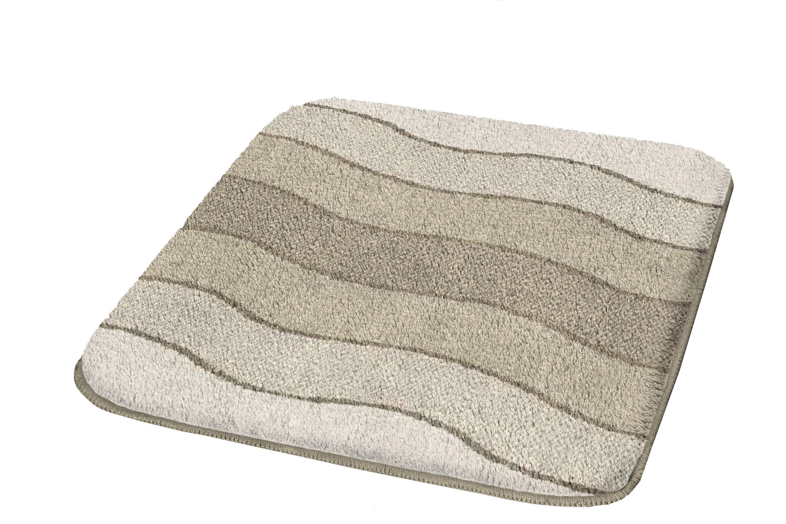 FÜRDŐSZOBASZŐNYEG   bézs   - bézs, Konventionell, textil/természetes anyagok (50/2/60cm) - Kleine Wolke