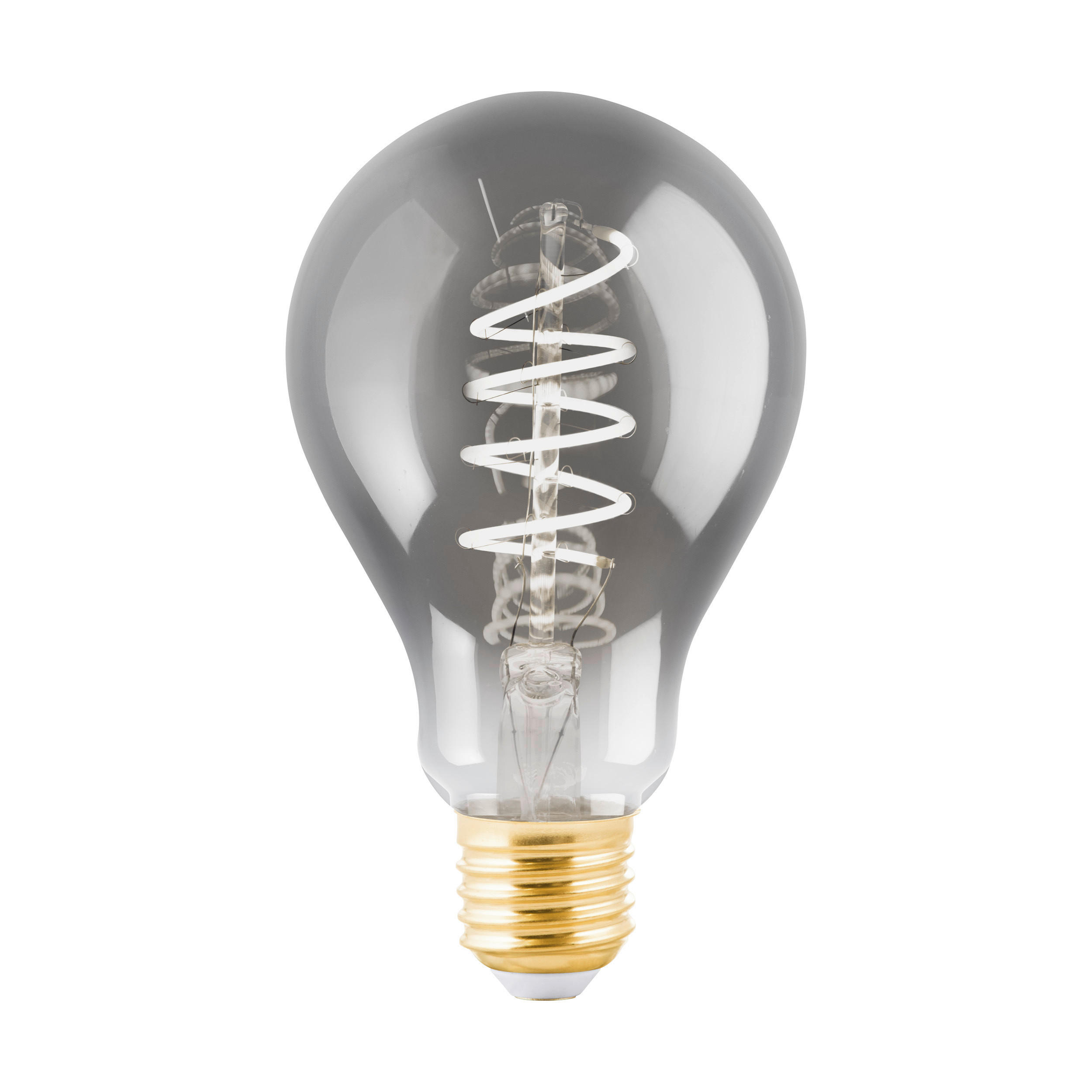 LED ŽÁROVKA E27 - černá, Basics, sklo (7,5/13cm) - Eglo
