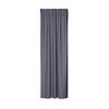 SCHLAUFENSCHAL  blickdicht  135/245 cm   - Grau, Basics, Textil (135/245cm)