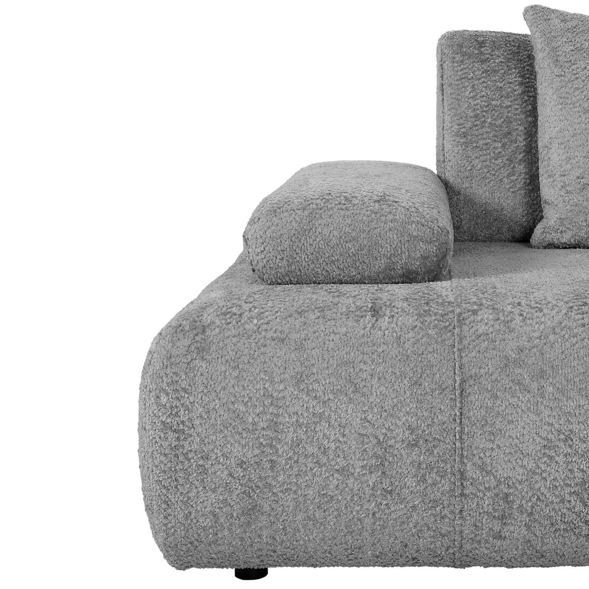 SCHLAFSOFA in Textil Schlammfarben  - Schlammfarben/Schwarz, Konventionell, Kunststoff/Textil (235-255/80/116-138cm) - Carryhome