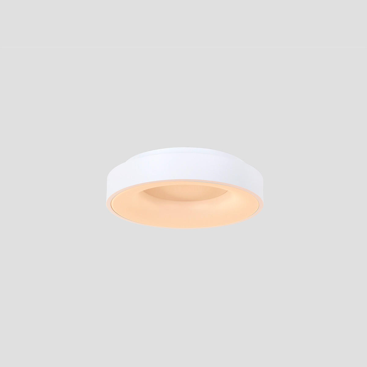 LED-DECKENLEUCHTE Ringlede 30/9 cm   - Weiß, Basics, Kunststoff/Metall (30/9cm)