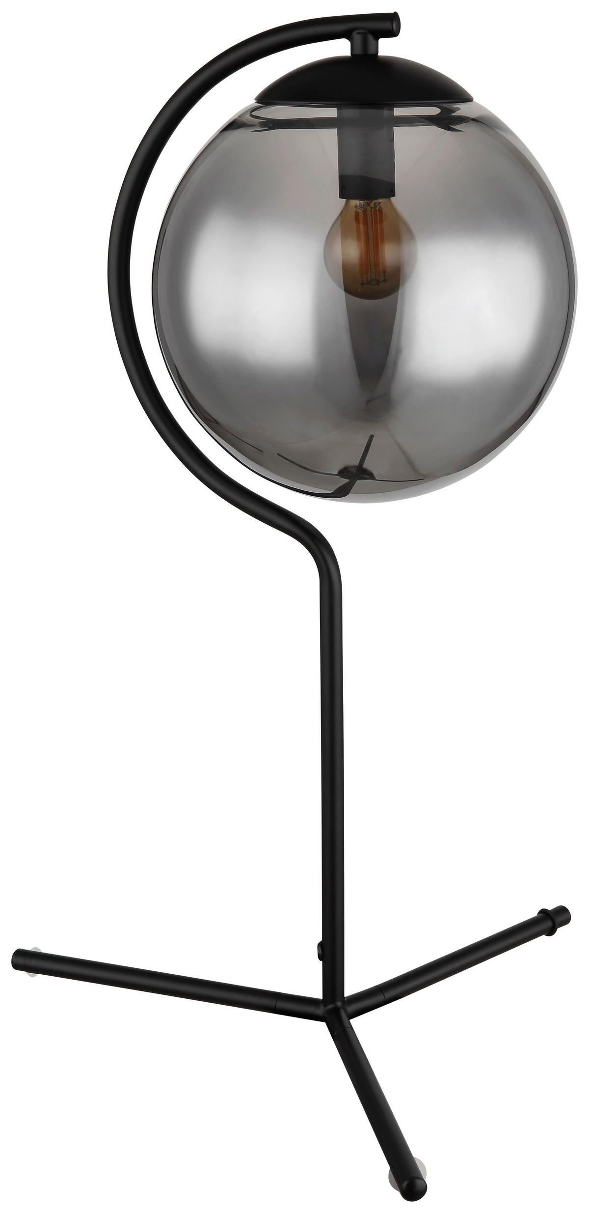 BORDSLAMPA 35/50 cm   - svart, Basics, metall/glas (35/50cm) - Globo