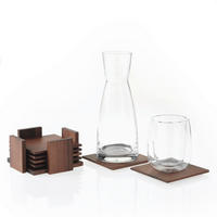 PODMETAČ ZA ČAŠU  - Basics, drvo (12/6/12cm) - Breka