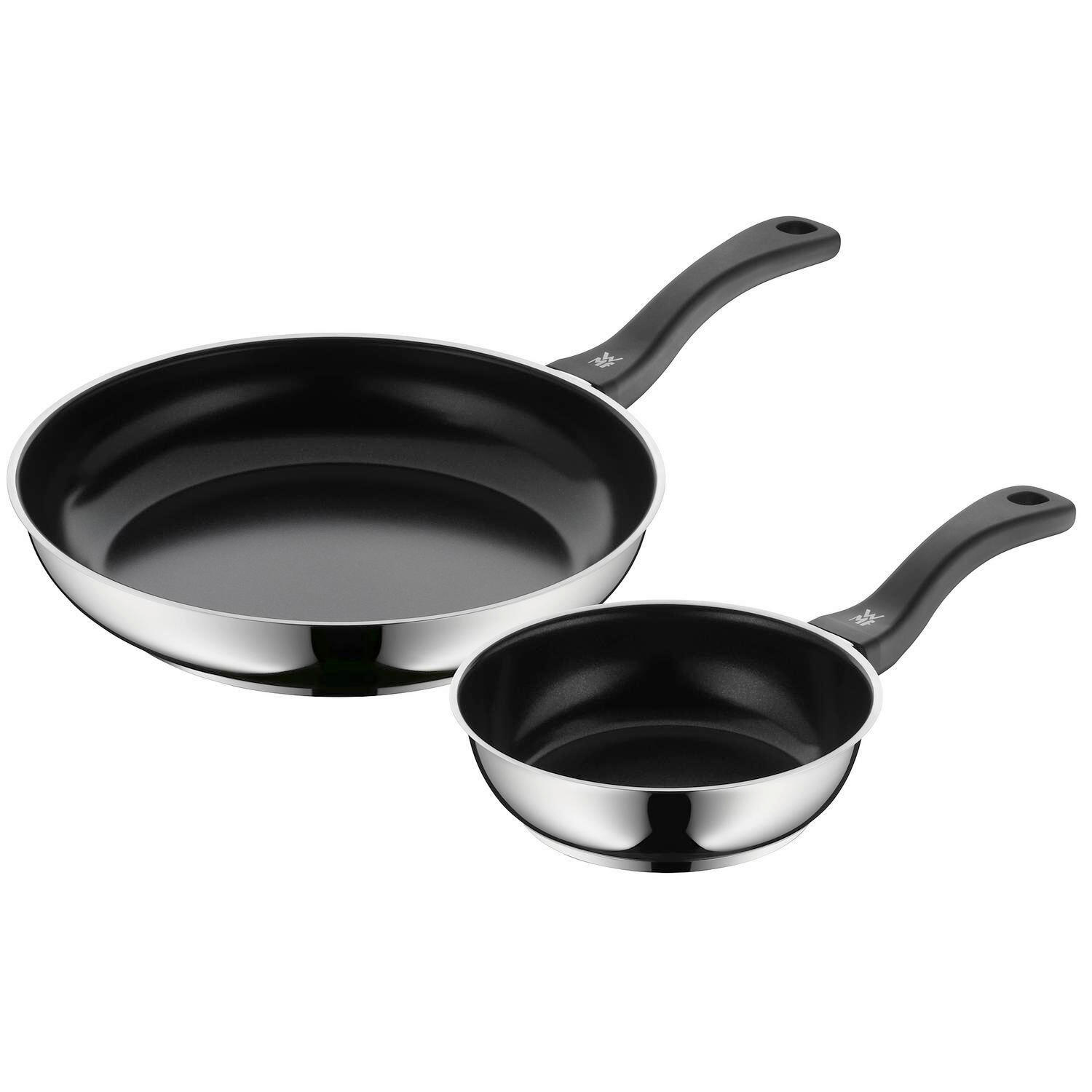 PFANNENSET Devil Edelstahl 2-teilig  - Edelstahlfarben, Basics, Keramik/Metall - WMF