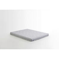 KOMFORTSCHAUMMATRATZE Optimum Flex 140/200 cm Höhe ca. 16 cm  - Grau, Basics, Textil (140/200cm) - Yatas