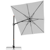 AMPELSCHIRM 300x240 cm  - Anthrazit/Hellgrau, Basics, Textil/Metall (320/240cm) - Doppler