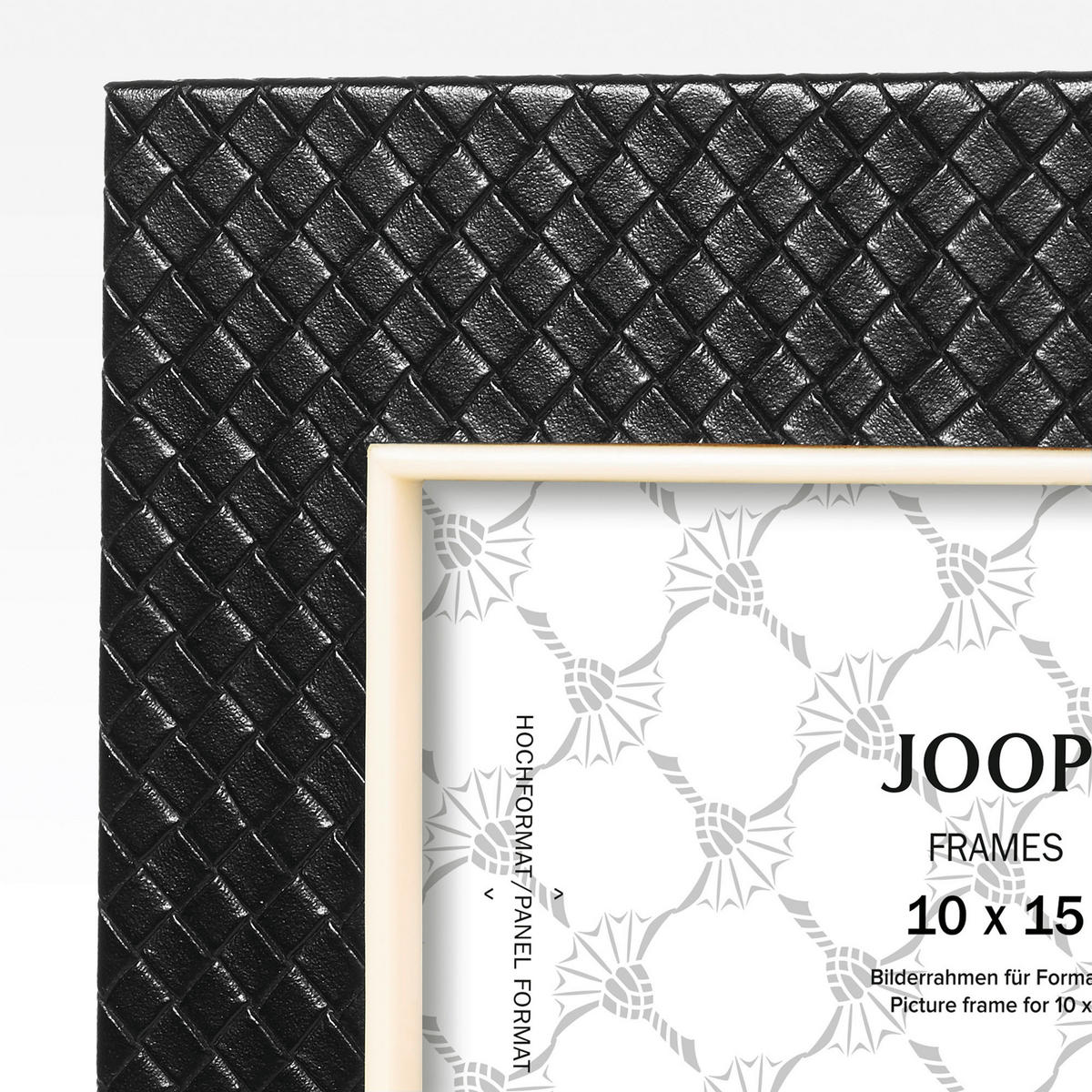 BILDERRAHMEN - Schwarz, Design, Kunststoff (17/22/1,5cm) - Joop!