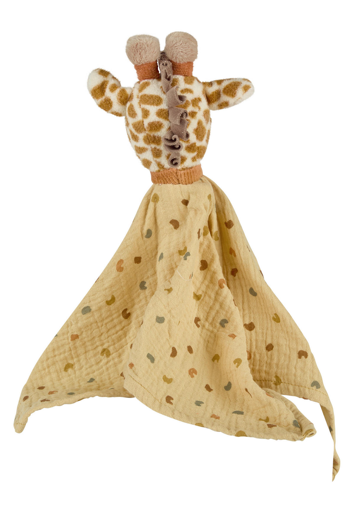 SCHMUSETUCH Giraffe Kaya  - Dunkelgelb, Basics, Textil (40/7/9cm) - Sterntaler
