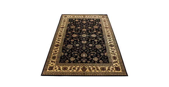 WEBTEPPICH 160/230 cm Schwarz - Schwarz, KONVENTIONELL, Textil (160/230cm) - Esposa