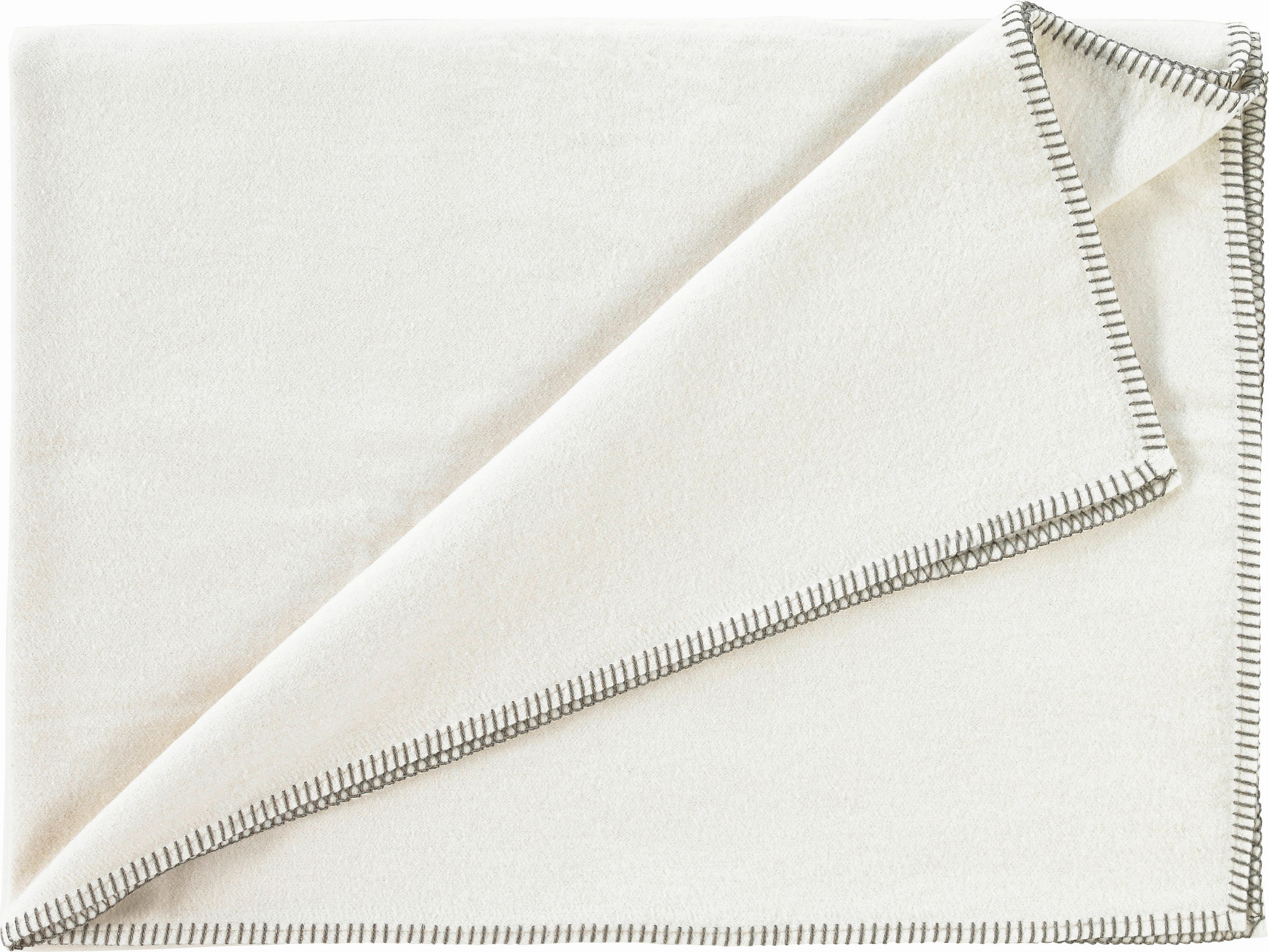 DECKE 140/200 cm  - Perlmutt, Basics, Textil (140/200cm) - David Fussenegger