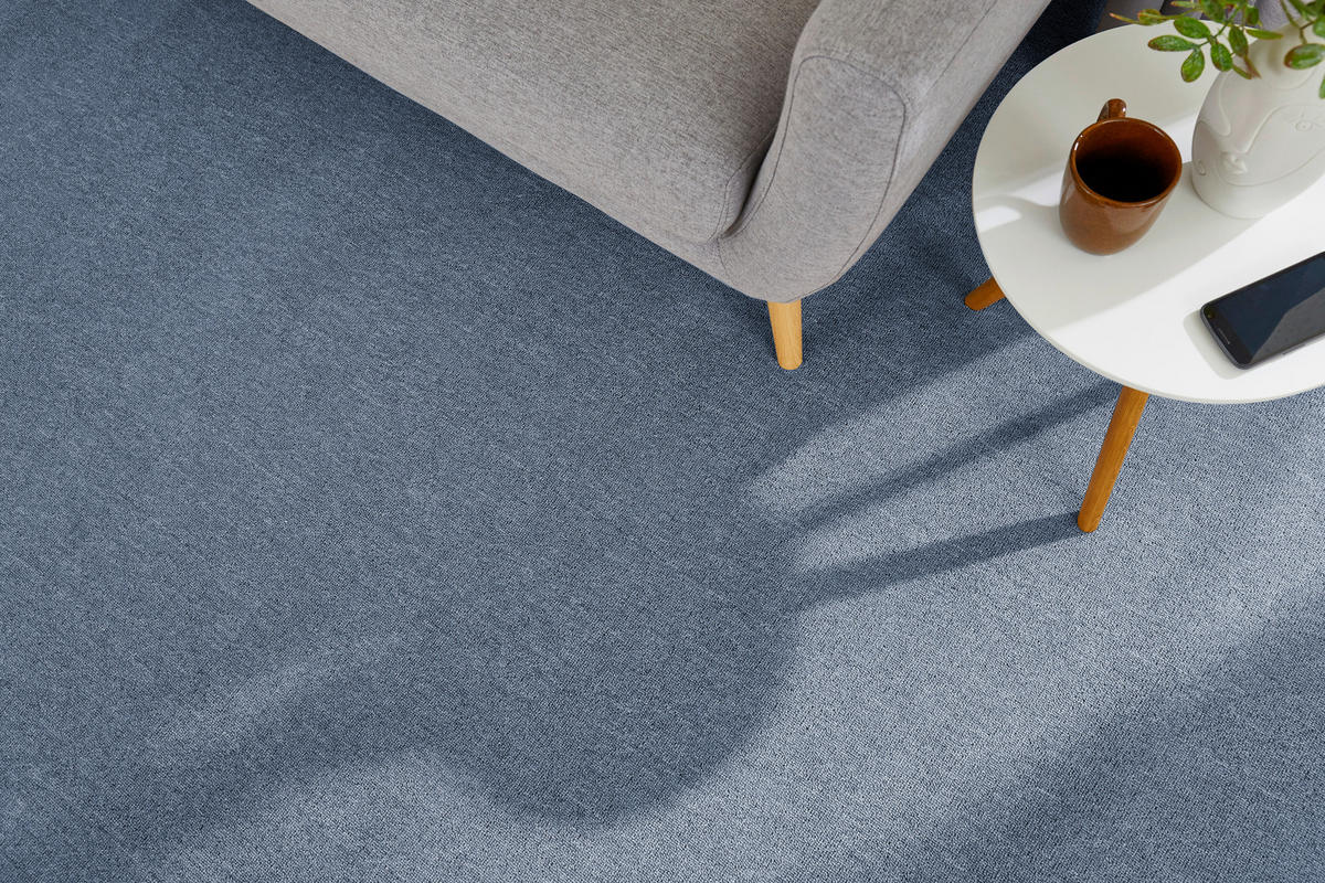 TEPPICHBODEN - Blau, KONVENTIONELL, Textil (300/200cm)
