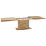 ESSTISCH Wildeiche vollmassiv rechteckig Eichefarben - Eichefarben, Design, Holz/Metall (190/95/76cm) - VALDERA
