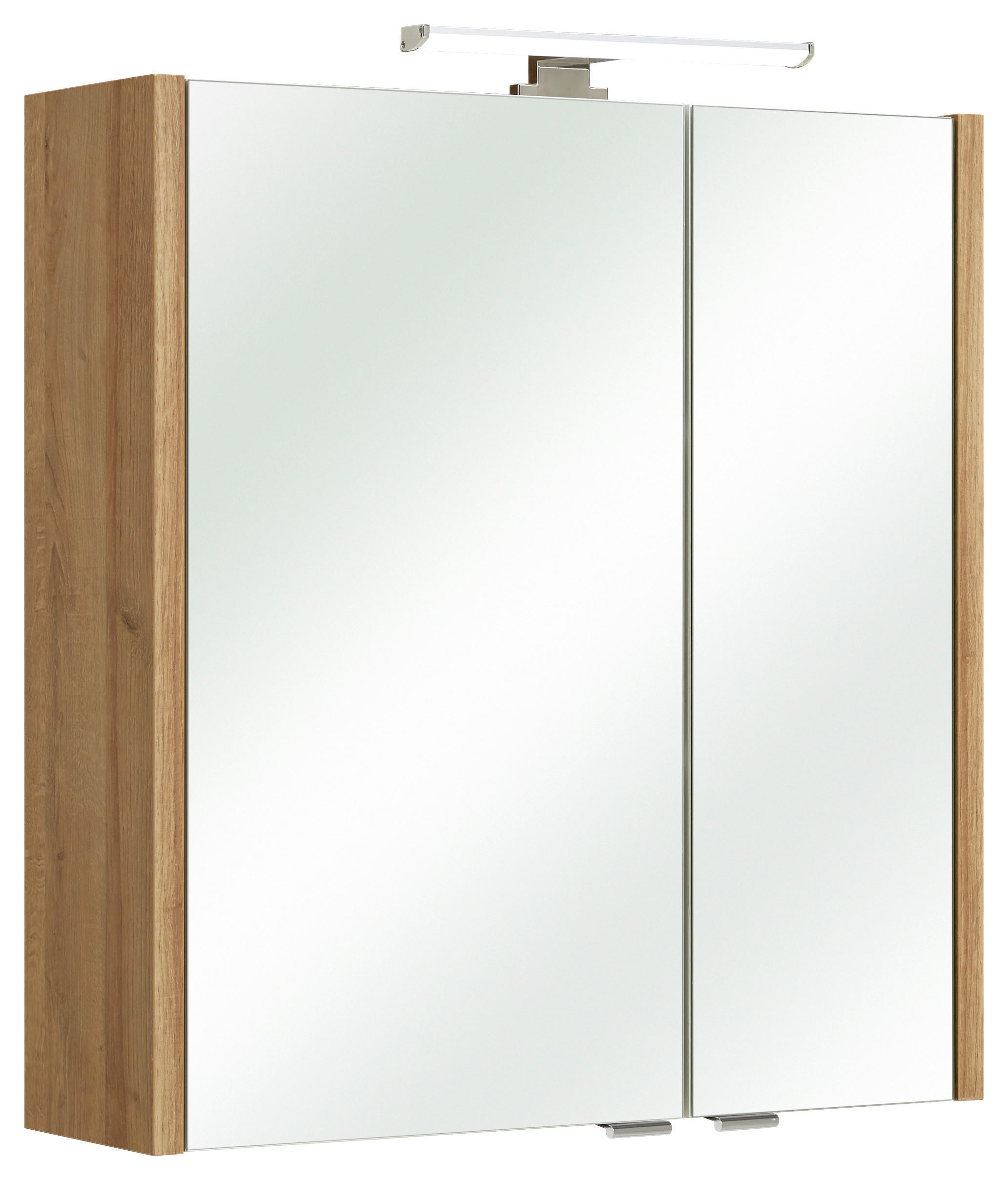 ORMARIĆ SA OGLEDALOM  boja hrasta  - boja hrasta, Osnovno, staklo/drvo (62/70/20cm) - Xora