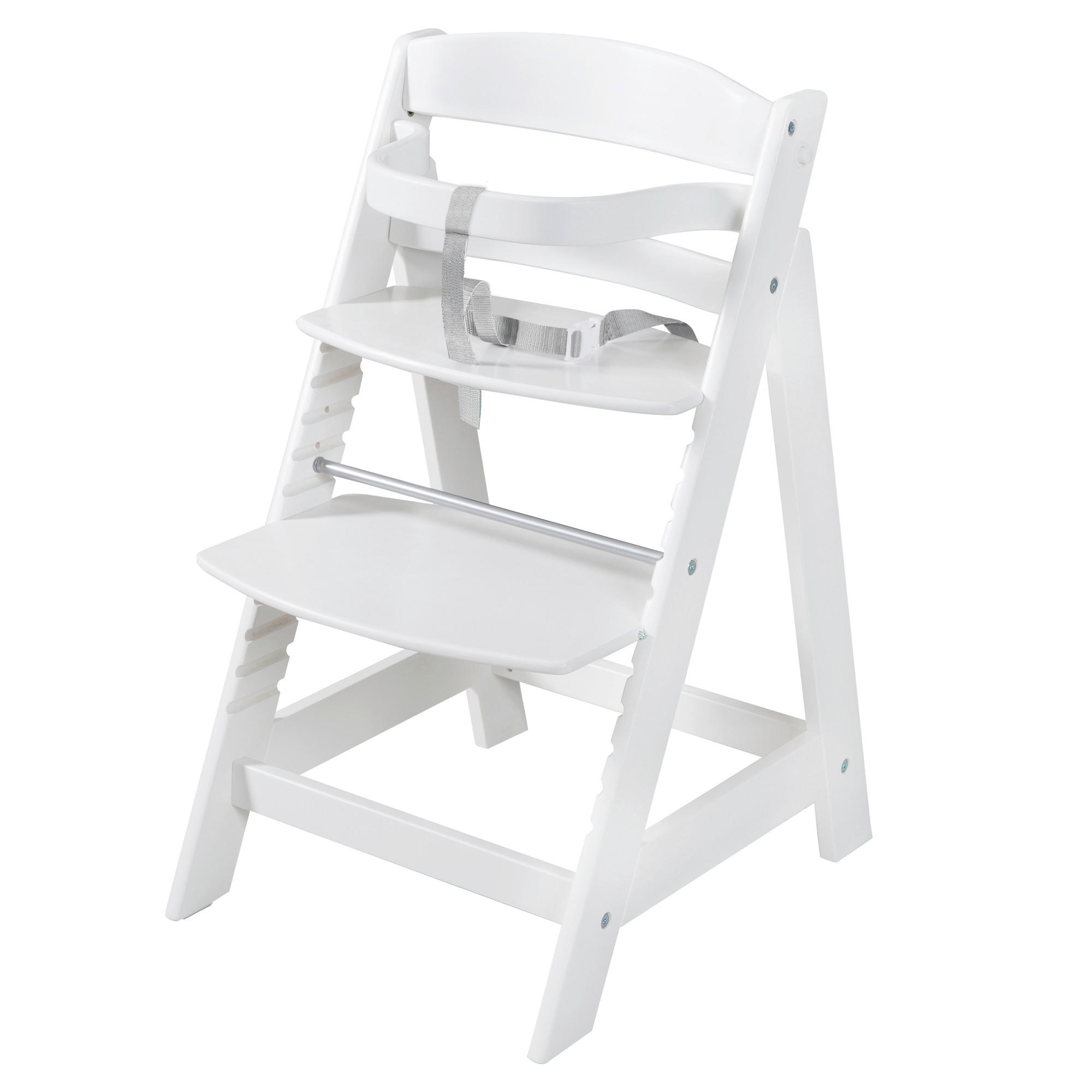 HOCHSTUHL roba Style BornUp Grau, Silberfarben, Weiß Grau/Weiß  - Silberfarben/Weiß, Basics, Holzwerkstoff/Textil (52/94/66,5cm) - Roba