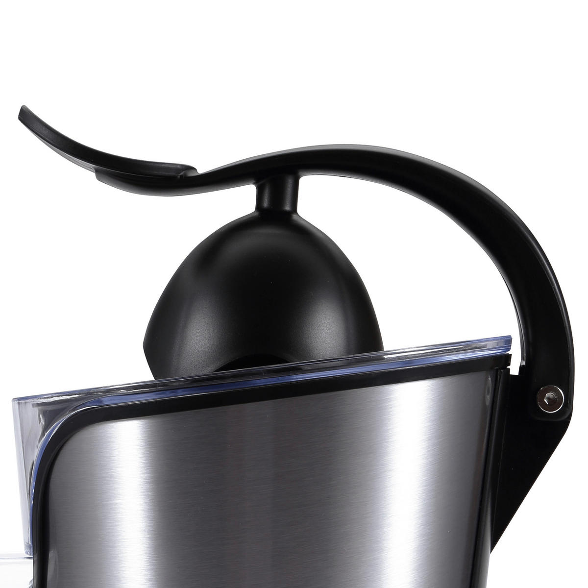 ZITRONENPRESSE - Edelstahlfarben/Transparent, Basics, Kunststoff/Metall (18,5/18,5/30cm) - Masterpro