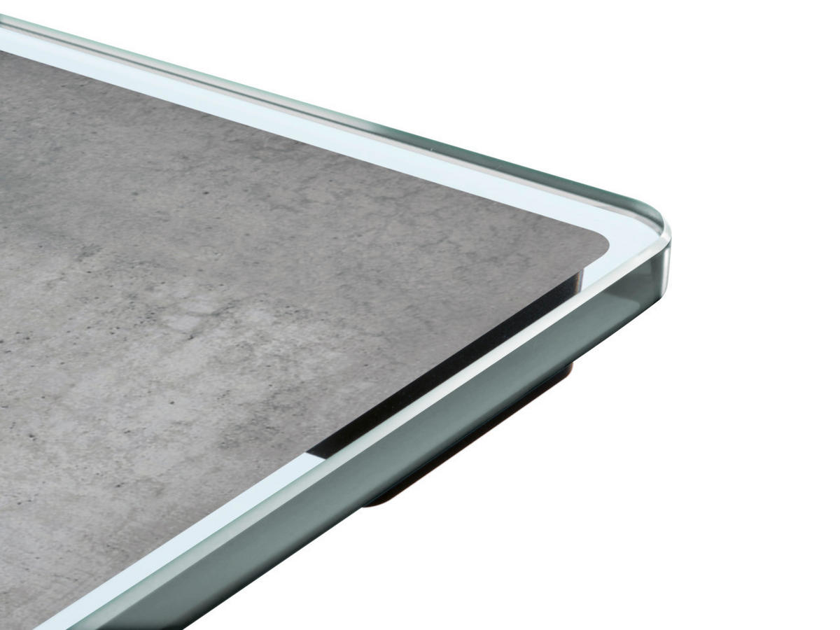 VAGA OSOBNA  siva   - siva, Basics, staklo/plastika (33,5/3,4/32,5cm) - Soehnle