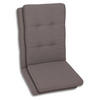 SESSELAUFLAGENSET Uni  - Taupe, Basics, Textil (50/7/120cm)