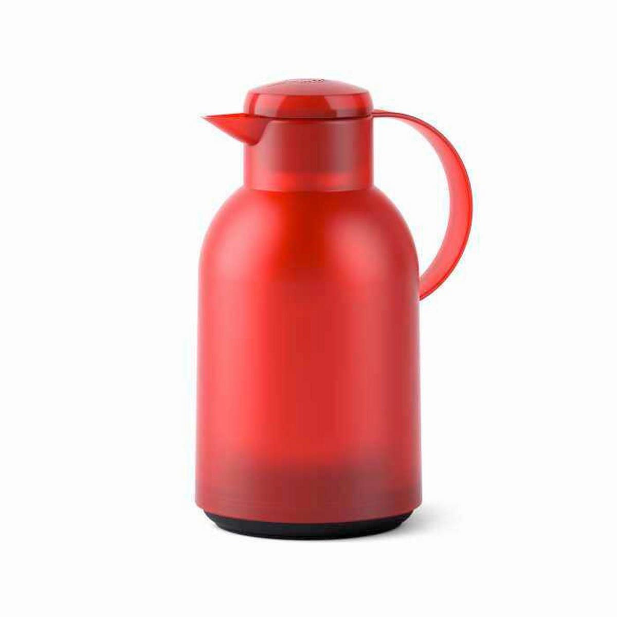 ISOLIERKANNE SAMBA 1,5 L  - Rot, Basics, Kunststoff (1,5l) - Emsa