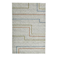 TKANI TEPIH  krem, terakota     - krem/terakota, Dizajnerski, tekstil (200/290cm) - Novel