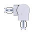 SCHIENENSYSTEM-VERBINDER - Weiß, Basics, Kunststoff (5,4/1,4/1,8cm) SCHIENENSYSTEM-VERBINDER - Weiß, Basics, Kunststoff (5,4/1,4/1,8cm)