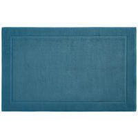 BADEMATTE Petrol 60/100 cm  - Petrol, Basics, Textil (60/100cm) - Bio:Vio