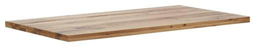 TISCHPLATTE 300/100/6 cm Wildeiche massiv Holz Wildeiche  - Wildeiche, Design, Holz (300/100/6cm) - Waldwelt