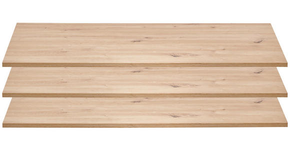 EINLEGEBODENSET Eiche Artisan  - Eiche Artisan, Design, Holzwerkstoff (97,8/1,6/50,6cm) - Voleo