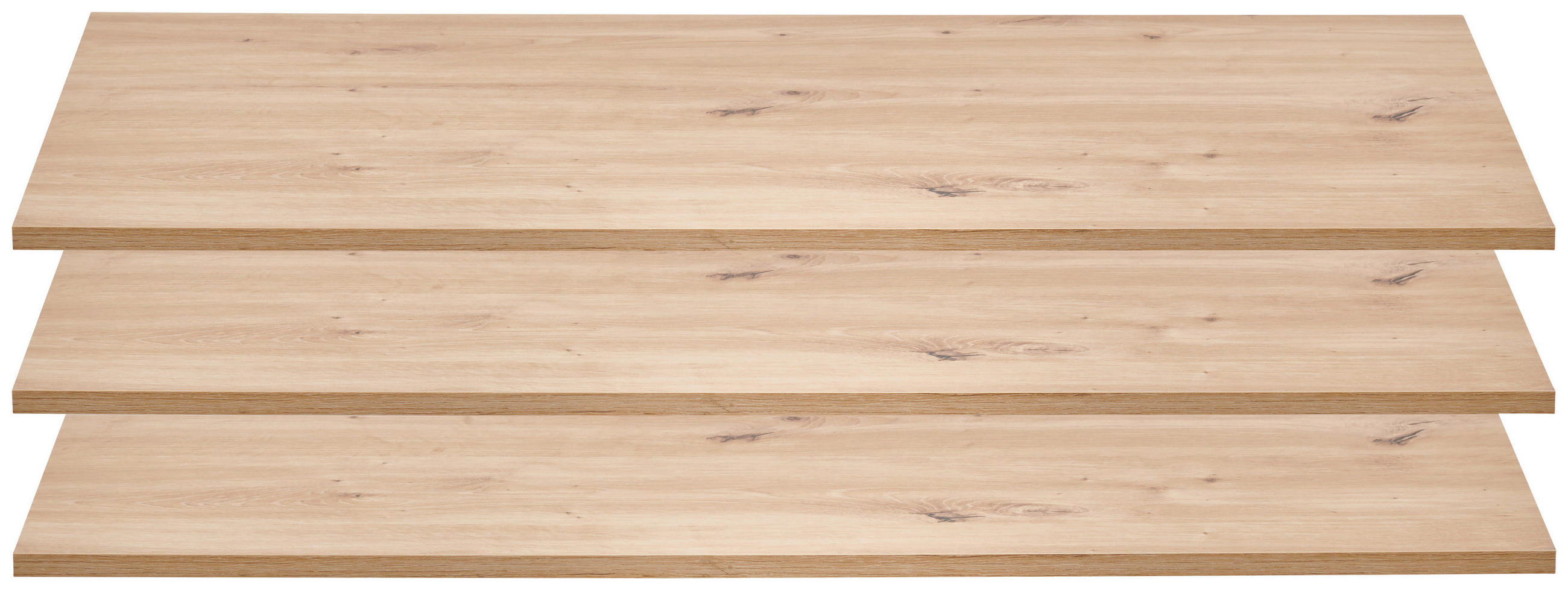 EINLEGEBODENSET 97,8/1,6/50,6 cm Eiche Artisan  - Eiche Artisan, Design, Holzwerkstoff (97,8/1,6/50,6cm) - Voleo