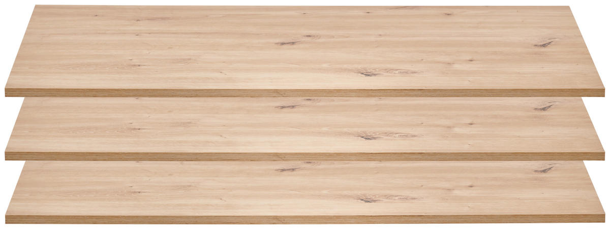 EINLEGEBODENSET 97,8/1,6/50,6 cm   - Eiche Artisan, Design, Holzwerkstoff (97,8/1,6/50,6cm) - Voleo