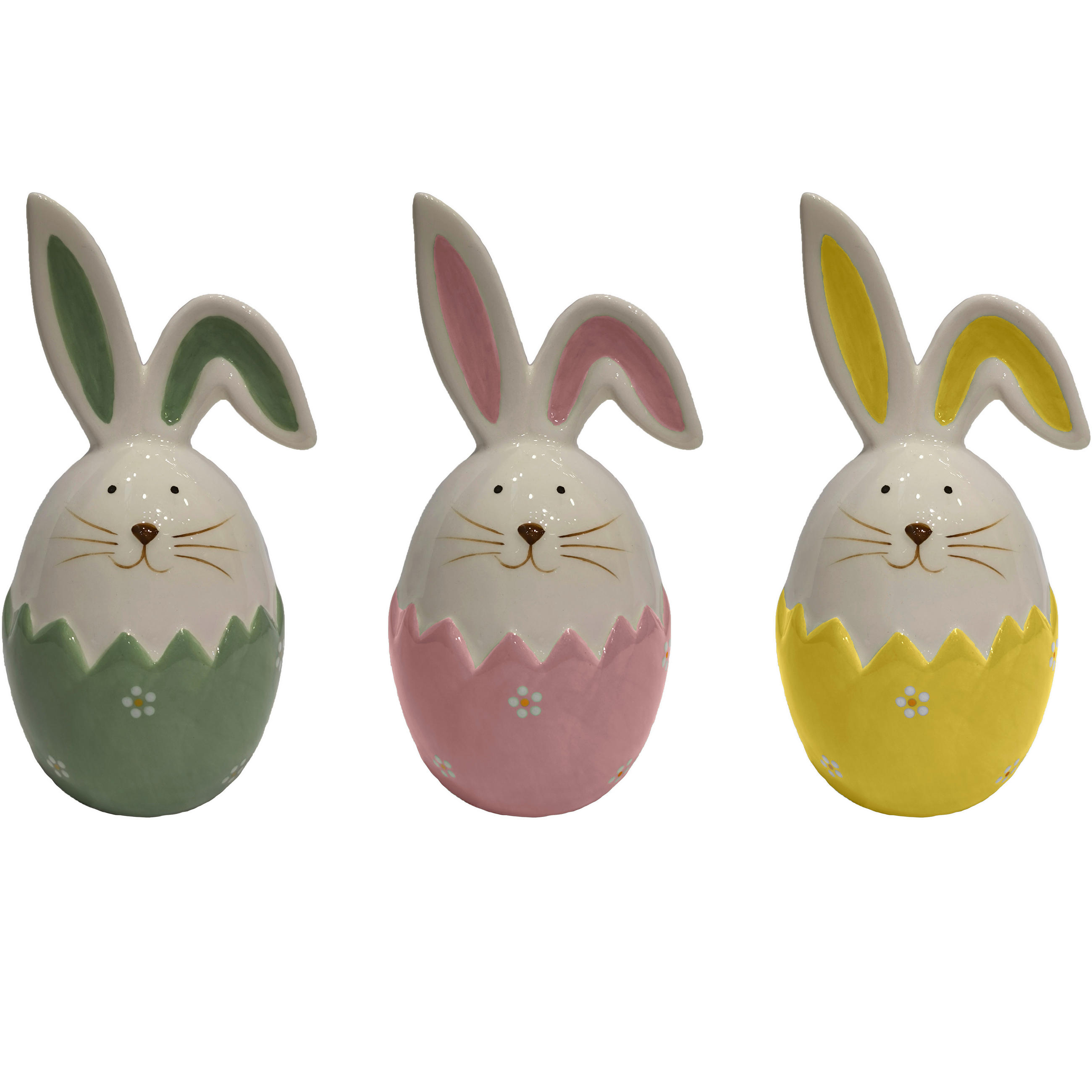 DEKOHASE - Pink/Gelb, LIFESTYLE, Keramik (8,2/15,8/7,6cm)