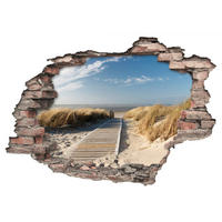 WANDTATTOO  - Multicolor, KONVENTIONELL, Kunststoff (50/70/0,10cm) - Euroart