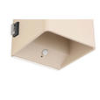 AKKU-WANDLEUCHTE - Sandfarben, Basics, Kunststoff/Metall (10,1/8,05/10,28cm) - Novel