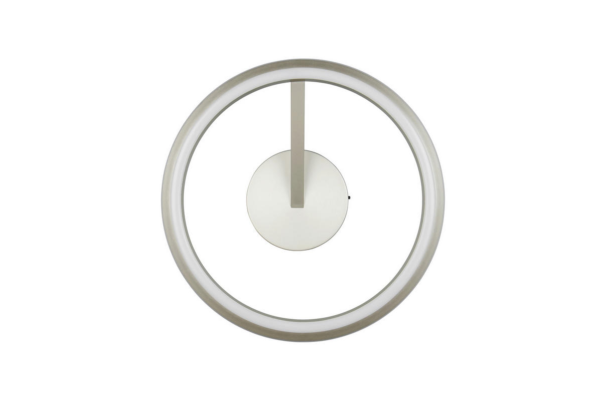 LED-DECKENLEUCHTE 45/18 cm  - Nickelfarben, Design, Metall (45/18cm) - Trio Leuchten