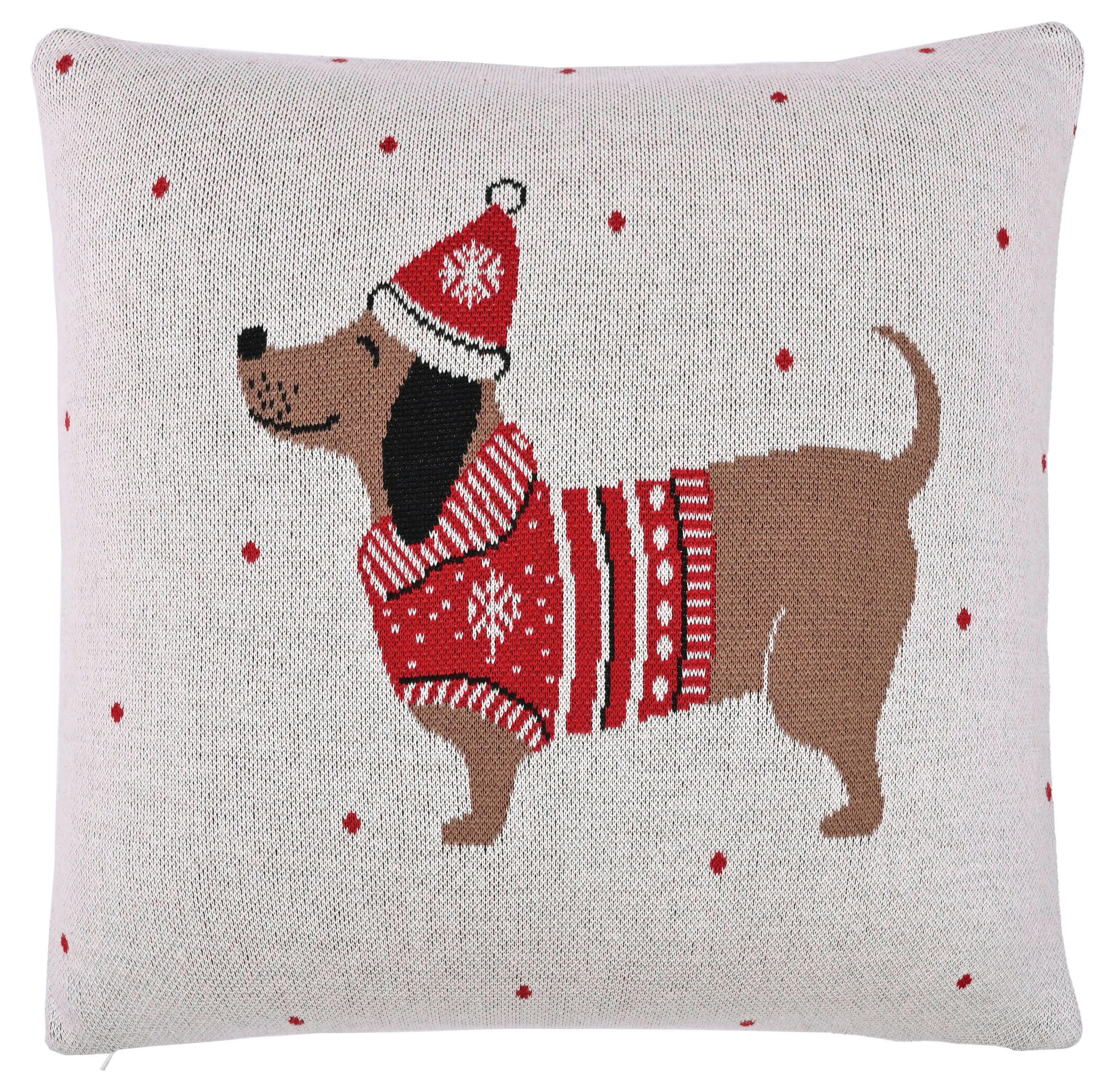 ZIERKISSEN  - Naturfarben, LIFESTYLE, Textil (50/50cm) - X-Mas