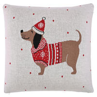 ZIERKISSEN  - Naturfarben, LIFESTYLE, Textil (50/50cm) - X-Mas