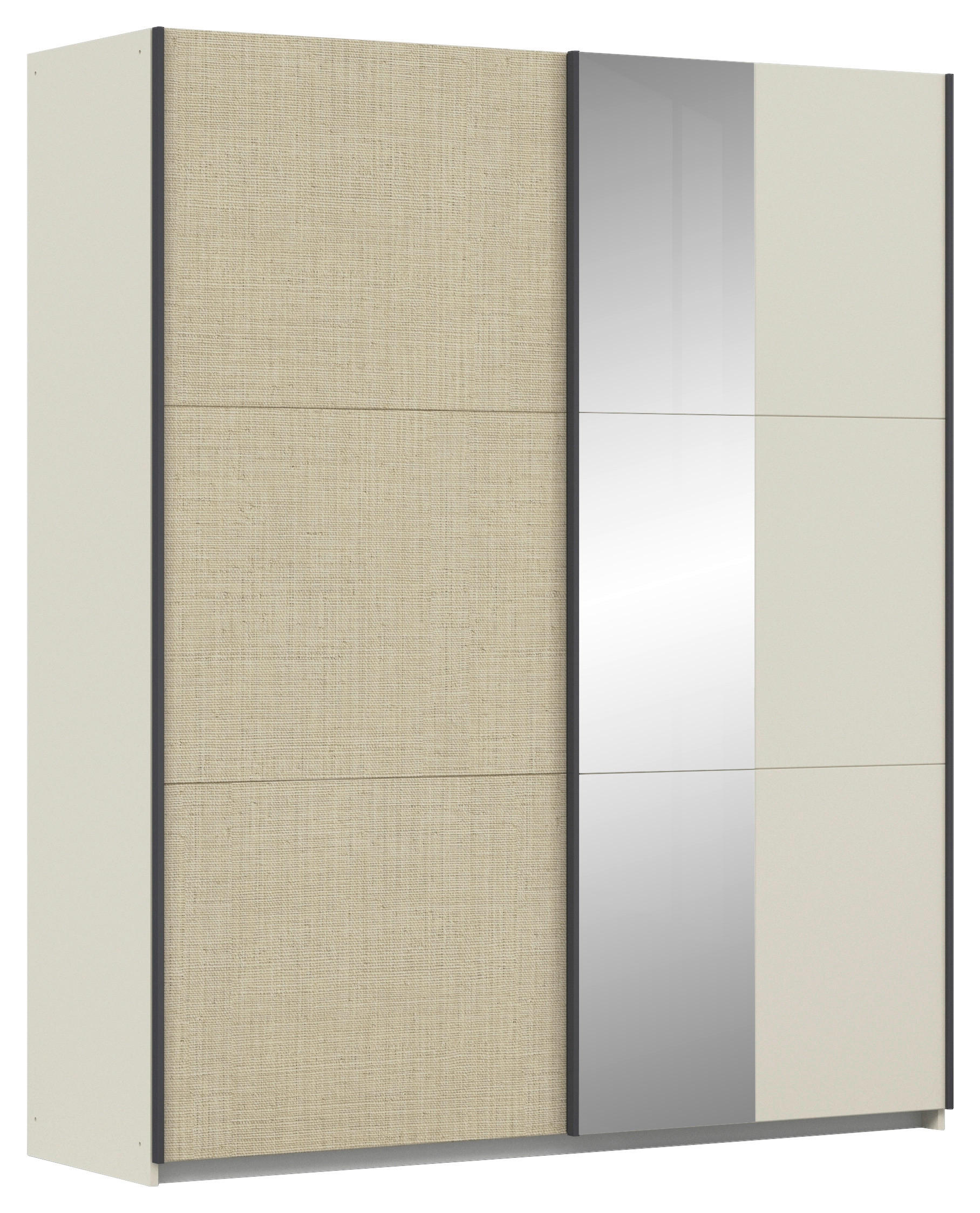 SCHWEBETÜRENSCHRANK 175/210/59 cm 2-türig Champagner  - Champagner, MODERN, Holzwerkstoff (175/210/59cm) - Rauch Möbel