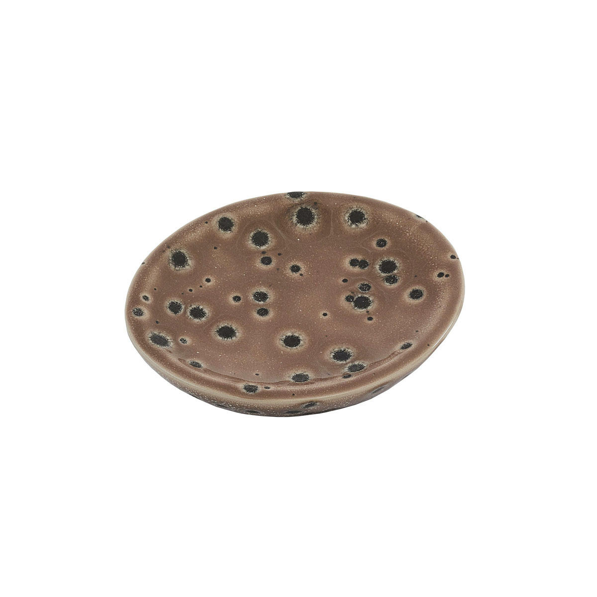 SEIFENSCHALE - Schwarz/Braun, Basics, Keramik (2/10/3cm) - Aquanova