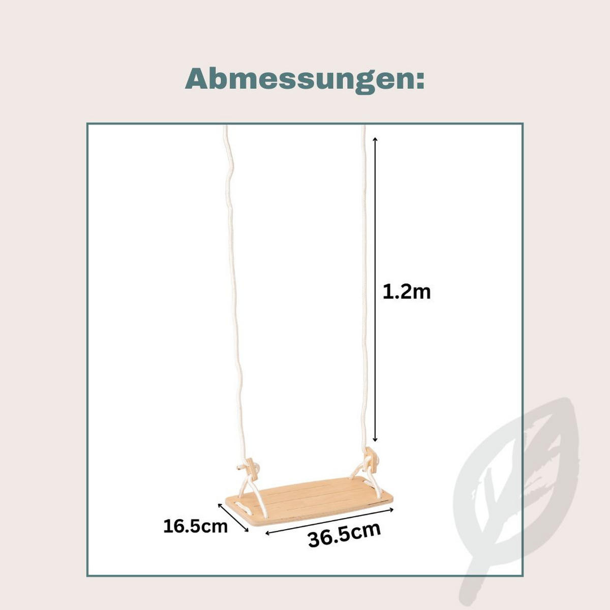 KLETTERGERÜST ZUBEHÖR - Birkefarben, Basics, Holz (39/20cm) - CLIFF