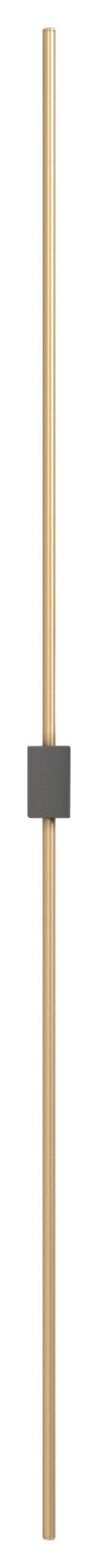 WANDLEUCHTE - Goldfarben/Schwarz, Basics, Metall (7/3/104,9cm) - MAYTONI