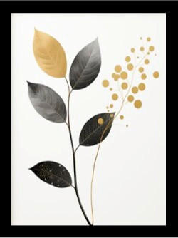 BILD Pflanzen  - Multicolor, Basics, Textil (30/40/1.5cm) - Euroart