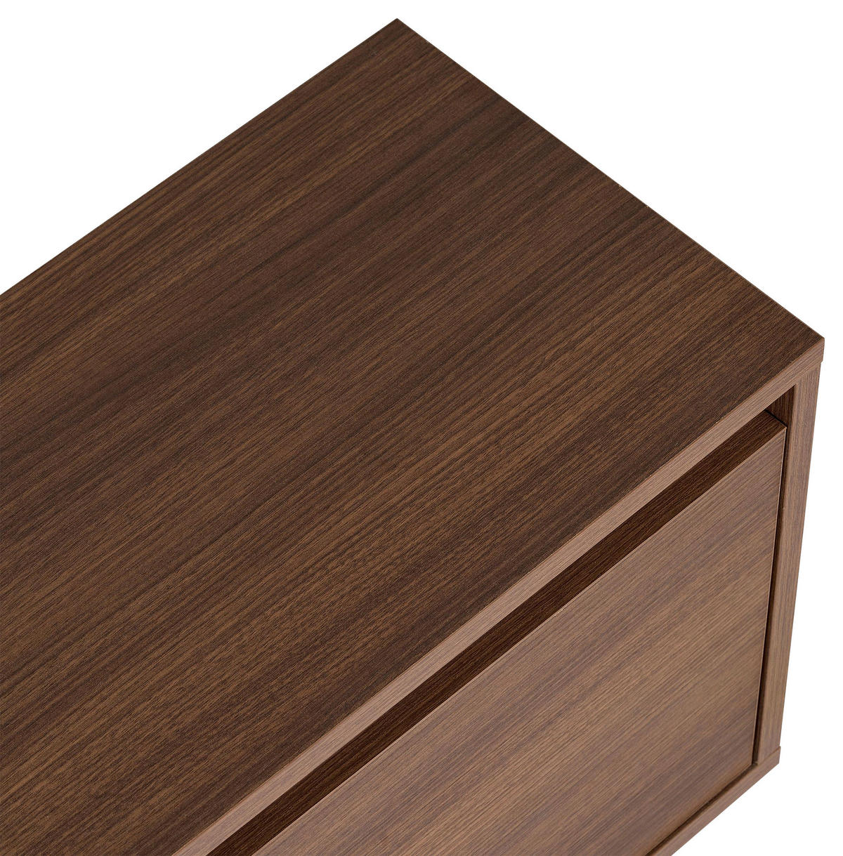 TV-ELEMENT Holzwerkstoff Walnussfarben  - Walnussfarben, MODERN, Holzwerkstoff (160/42/30cm) - MID.YOU