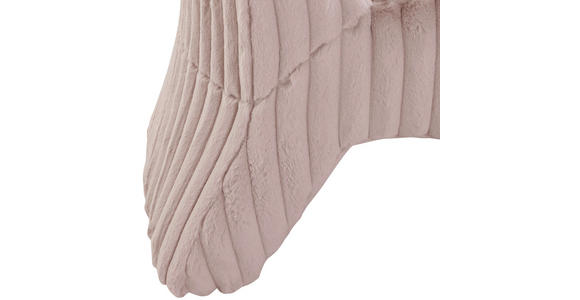 SESSEL Cord Rosa - Schwarz/Rosa, KONVENTIONELL, Kunststoff/Textil (68/72/89cm) - Carryhome
