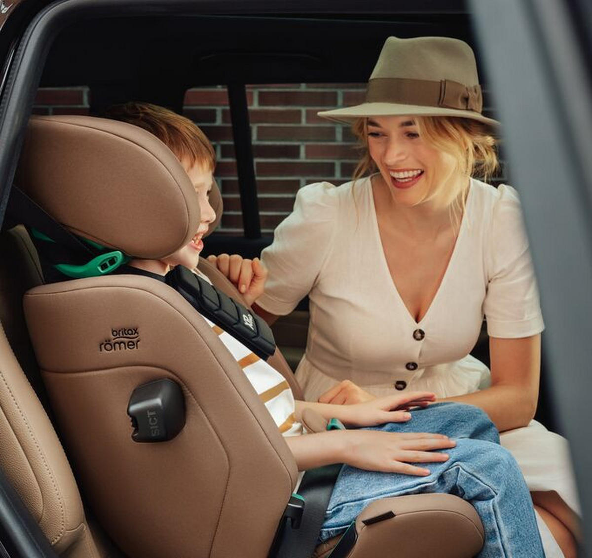 KINDERAUTOSITZ Advansafix Pro  - Cognac, Basics, Kunststoff/Textil (44/60/48cm) - Britax Römer