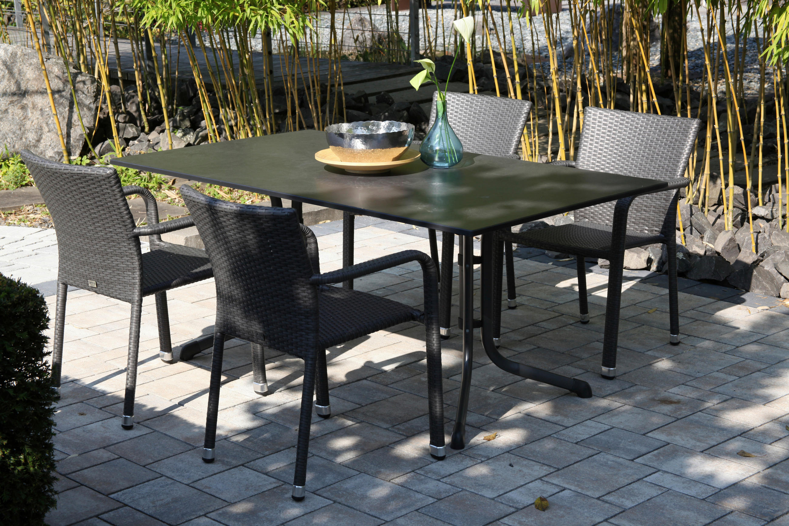 STAPELSESSEL Aluminium Grau  - Grau, MODERN, Kunststoff/Metall (56/83/60cm) - Siena Garden