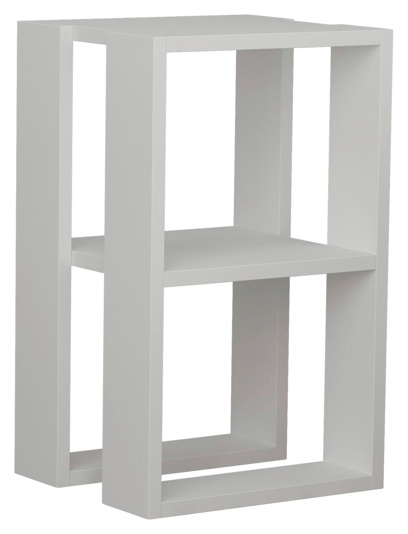 NACHTTISCH 34/55/30 cm  in Weiss  - Weiss, Design, Holzwerkstoff (34/55/30cm) - Livetastic